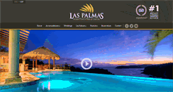 Desktop Screenshot of laspalmashuatulco.com